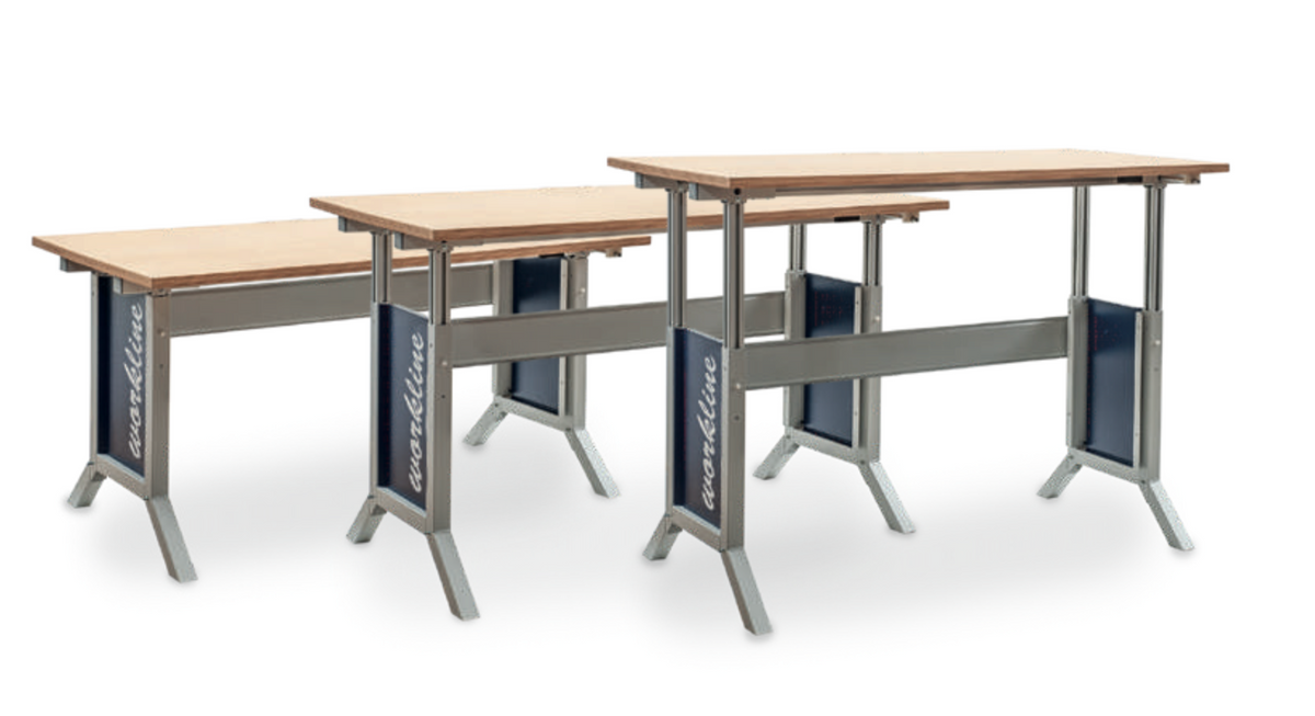 Height Adjustable Work Tables