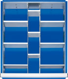 Séparateurs et accessoires pour tiroirs d'établi (tiroirs 490 x 560 mm)
