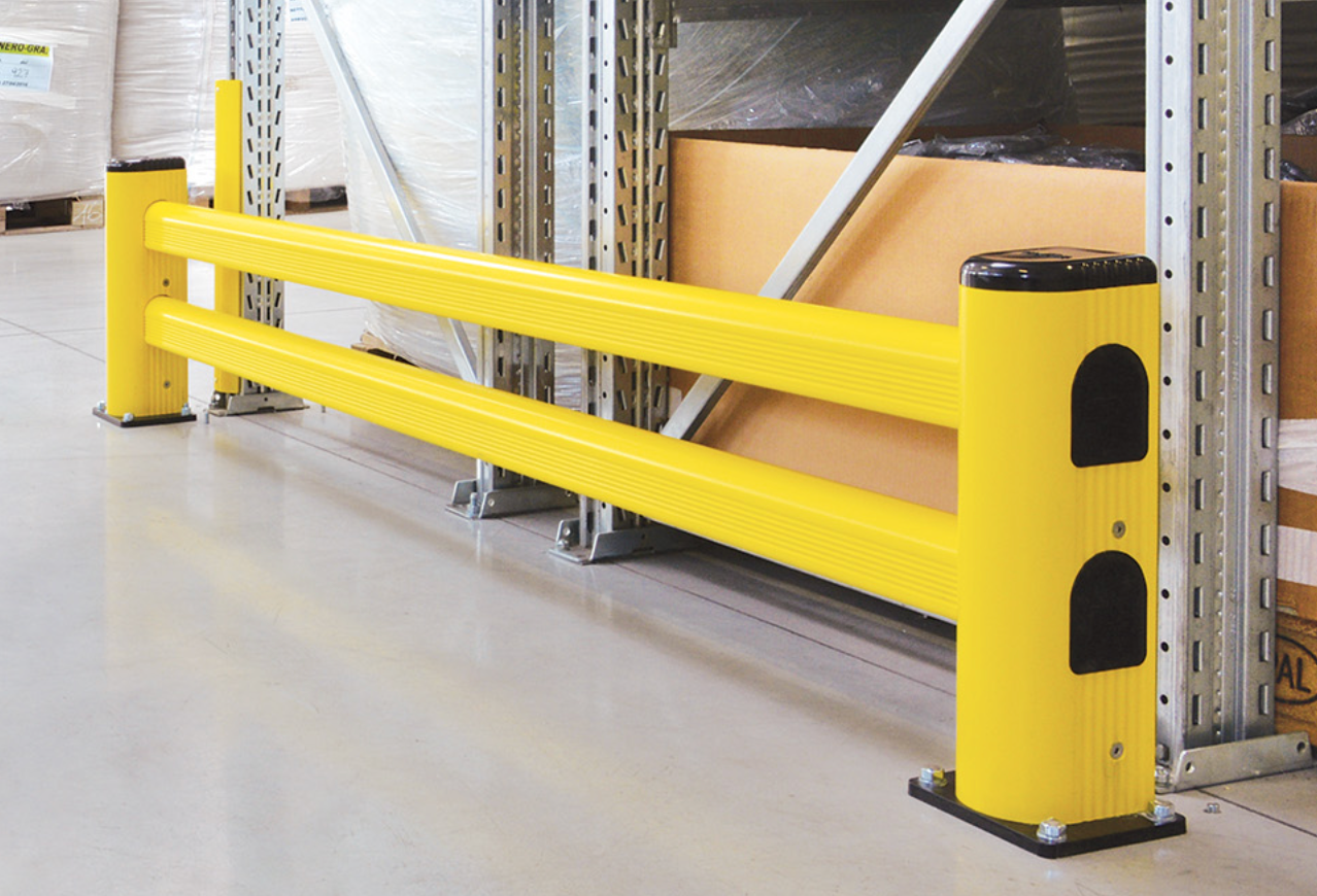 Barrirer In Racking Rack End Barriers