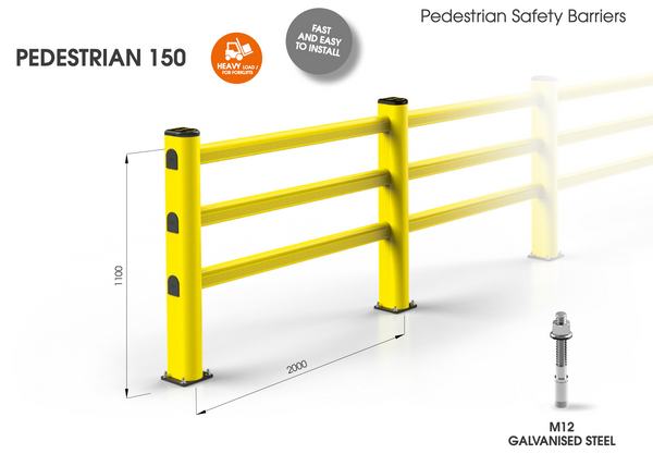 Franklin Sports Retractable Driveway Barrier- Visual Safety Barrier - View #5