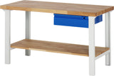 Workbench with Storage Drawer + Shelf