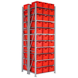 Multi Level High Bay Shelving by Schulte